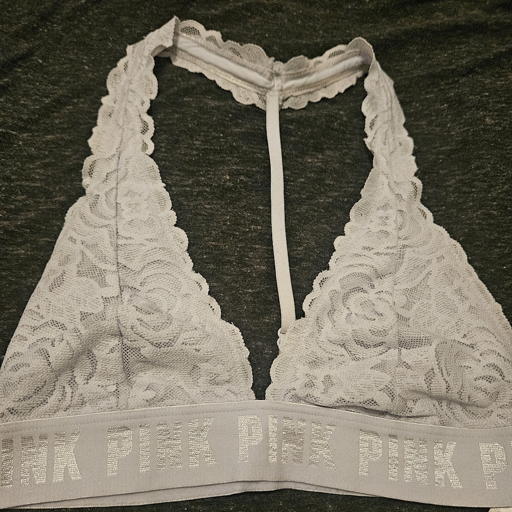 Victoria's Secret PINK Light Gray Bralette